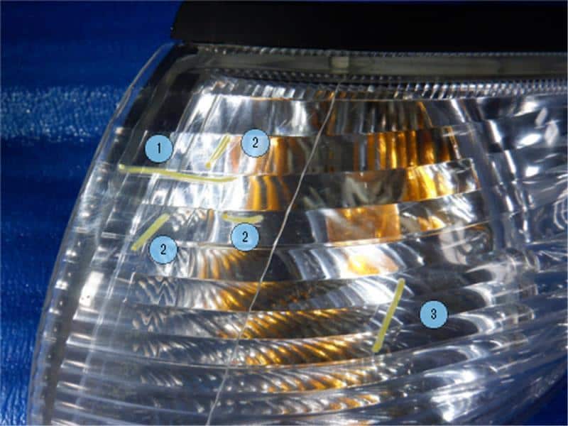 Left Side Marker Light NISSAN Sunny 2000 GF-FB15 261254M400 — photo 3
