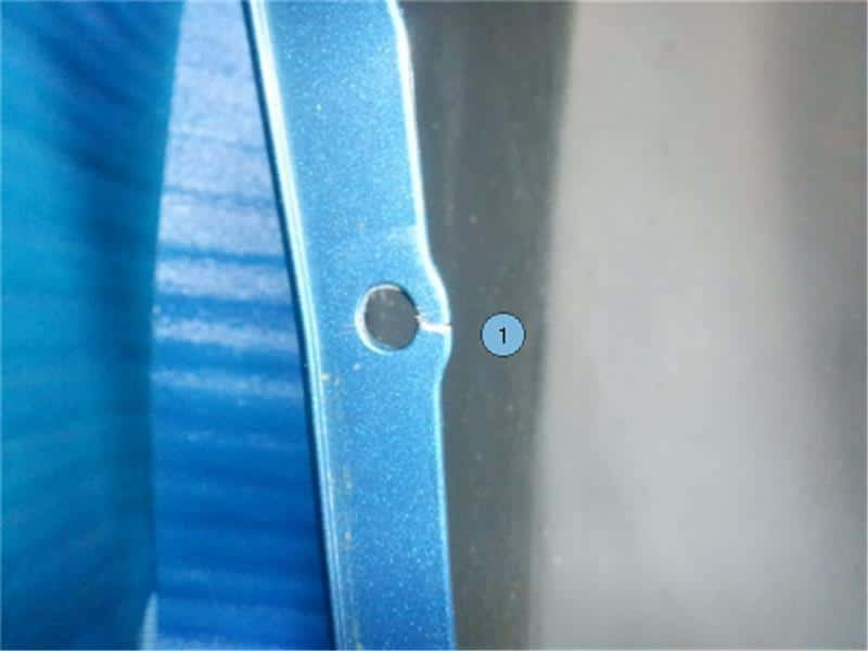 Rear Bumper Assembly MITSUBISHI Mirage 2012 DBA-A05A — photo 2