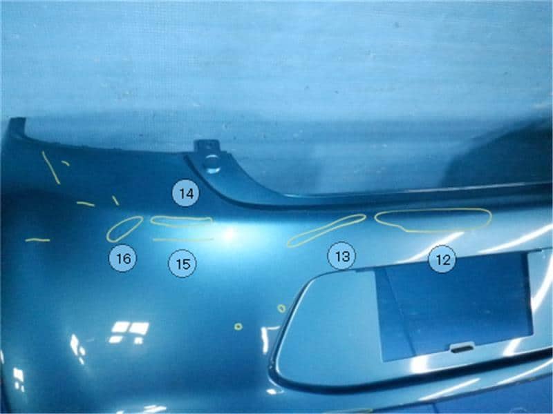 Rear Bumper Assembly MITSUBISHI Mirage 2012 DBA-A05A — photo 6