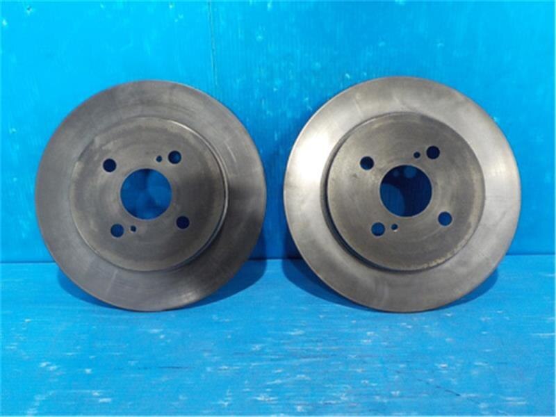 Rear Brake Disc Rotor TOYOTA Vitz 2005 DBA-NCP91 — photo 1