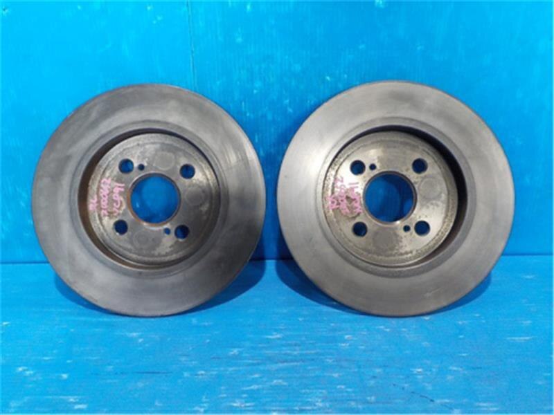 Rear Brake Disc Rotor TOYOTA Vitz 2005 DBA-NCP91 — photo 2