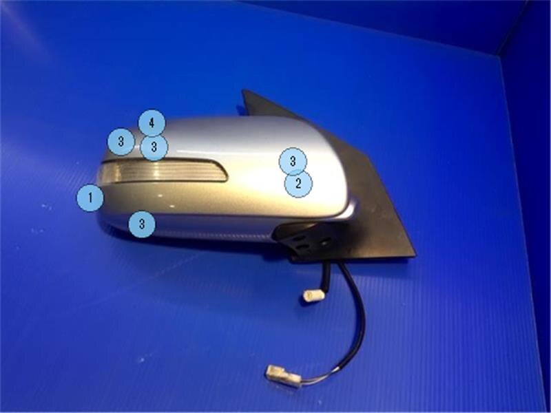 Right Side Door Mirror TOYOTA Passo 2004 DBA-KGC15 — photo 1