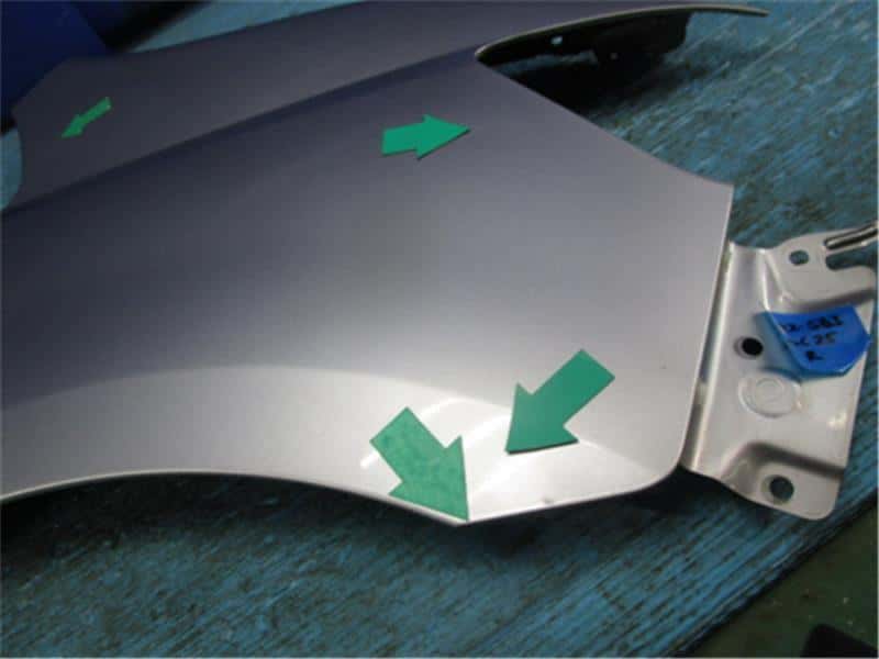 Right Fender Panel NISSAN Serena 2005 CBA-NC25 — photo 3