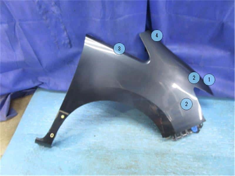 Right Fender Panel NISSAN Serena 2012 DBA-FC26 — photo 1