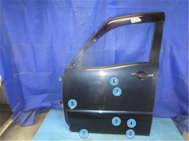 Front Left Door Assembly NISSAN Serena 2012 DBA-FC26 — photo 1