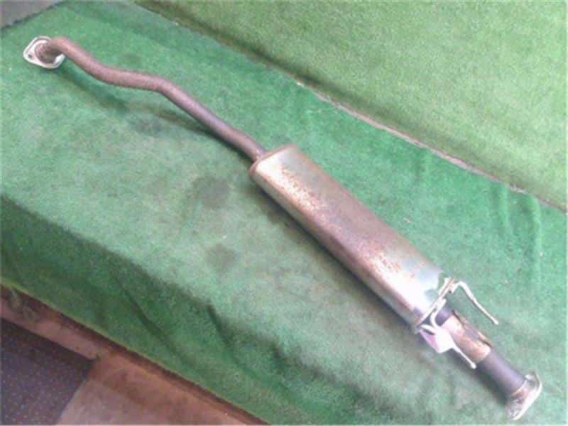 Exhaust Center Muffler NISSAN Tiida Latio 2007 DBA-SNC11 — photo 2