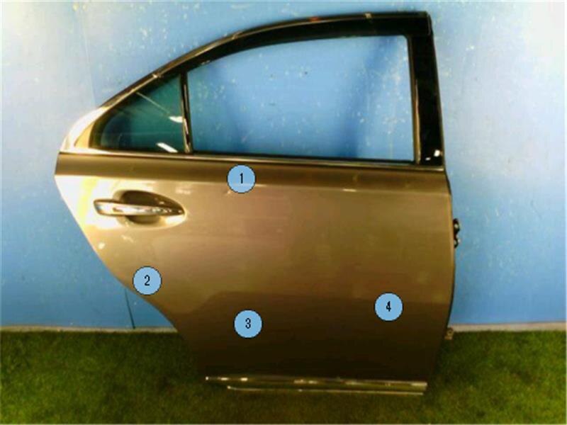 Rear Right Door Assembly TOYOTA SAI 2014 DAA-AZK10 — photo 1