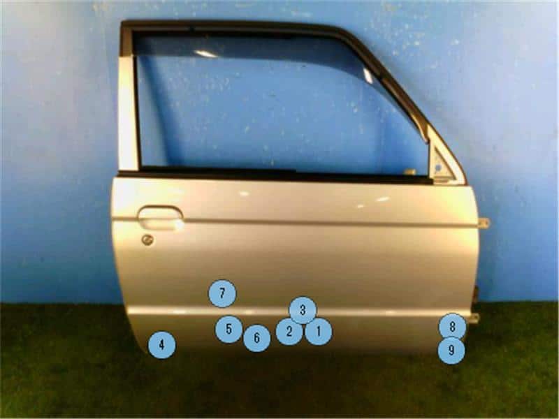Front Right Door Assembly MITSUBISHI Pajero Mini 2012 ABA-H58A — photo 1