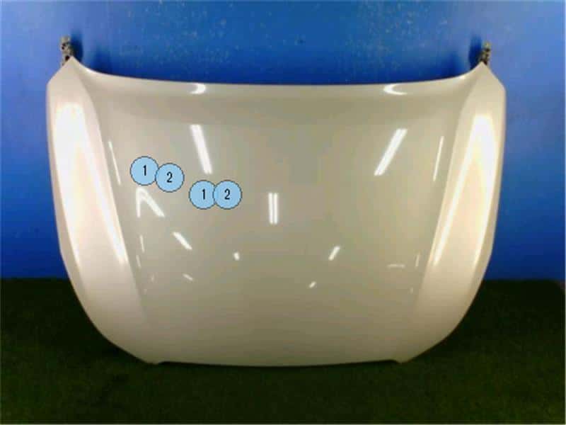 Bonnet Hood SUBARU Impreza 2012 DBA-GJ7 — photo 1