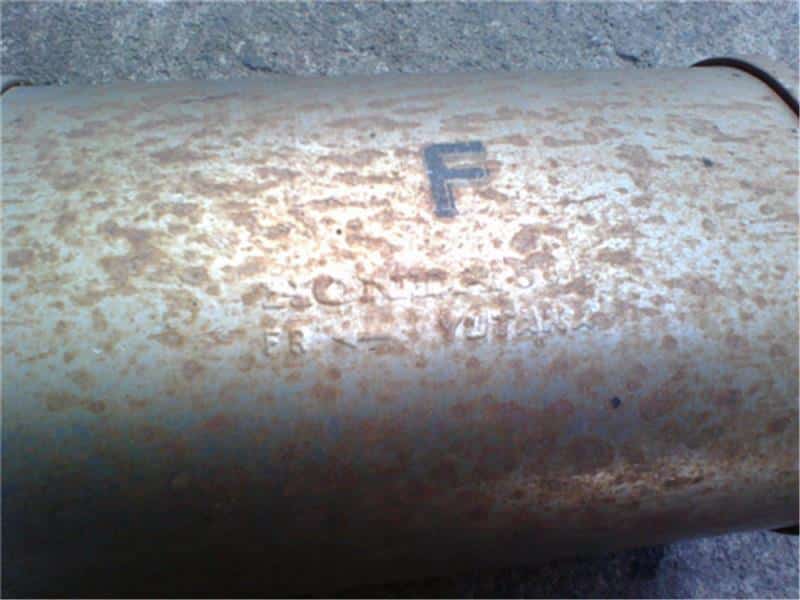 Exhaust Center Muffler HONDA Fit 2011 DBA-GE6 — photo 4