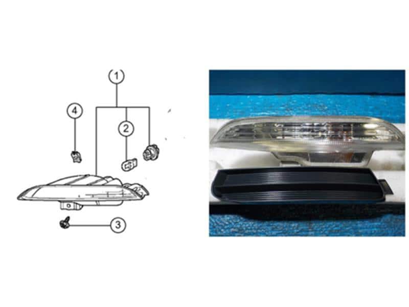 Turn Signal Light HONDA Insight 2009 DAA-ZE2 — photo 1