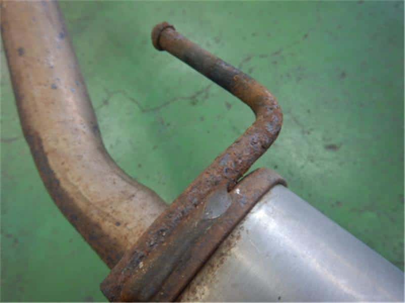 Rear Muffler NISSAN March 2009 DBA-AK12 — photo 2