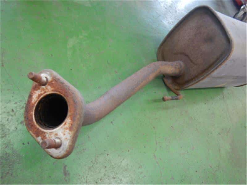 Rear Muffler NISSAN March 2009 DBA-AK12 — photo 4