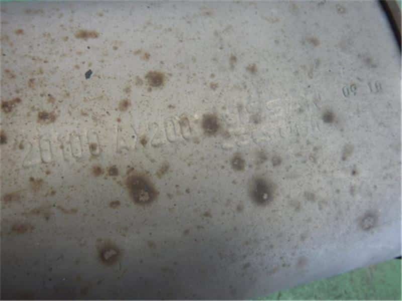 Rear Muffler NISSAN March 2009 DBA-AK12 — photo 7