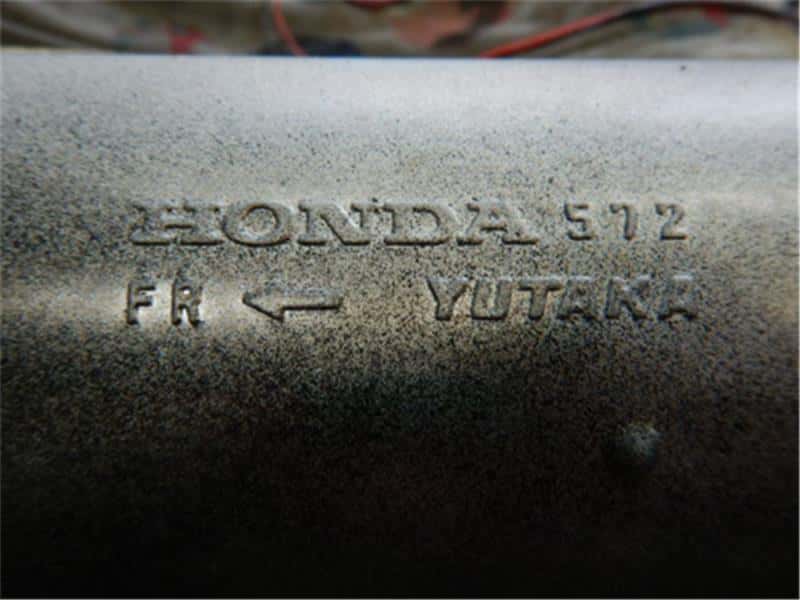 Rear Muffler HONDA Acty 2014 EBD-HA9 — photo 4