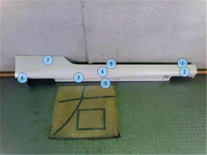 Right Side Step HONDA CR-Z 2012 DAA-ZF1 — photo 1