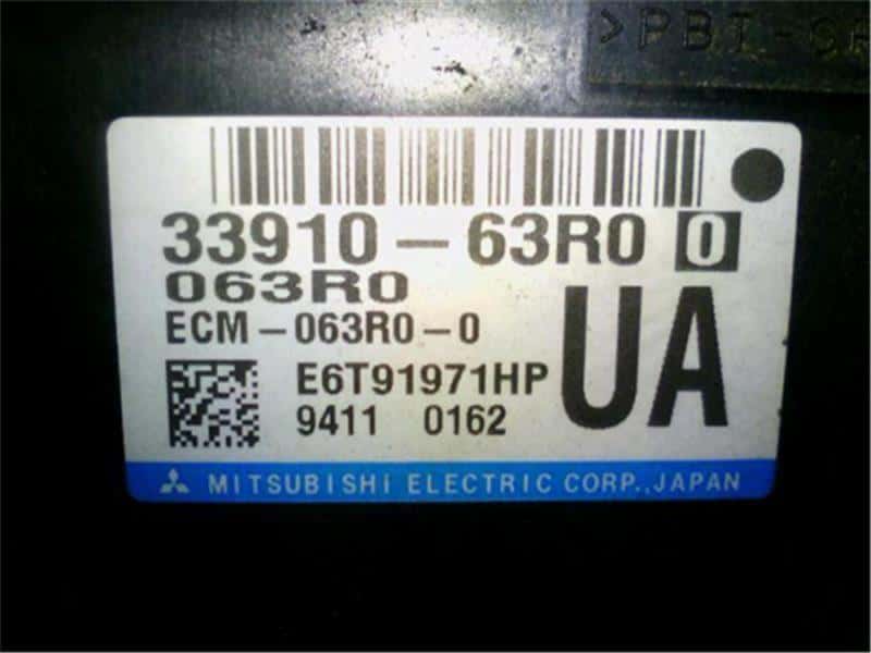 Engine Control Unit / ECU SUZUKI Wagon R 2019 DBA-MH35S 3391063R00 — photo 3
