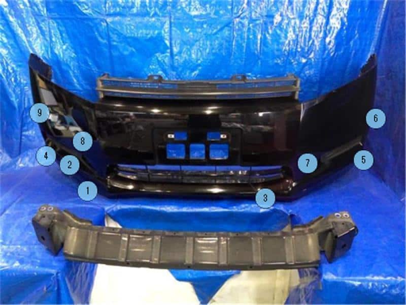 Front Bumper HONDA Step Wagon 2011 DBA-RK1 — photo 2