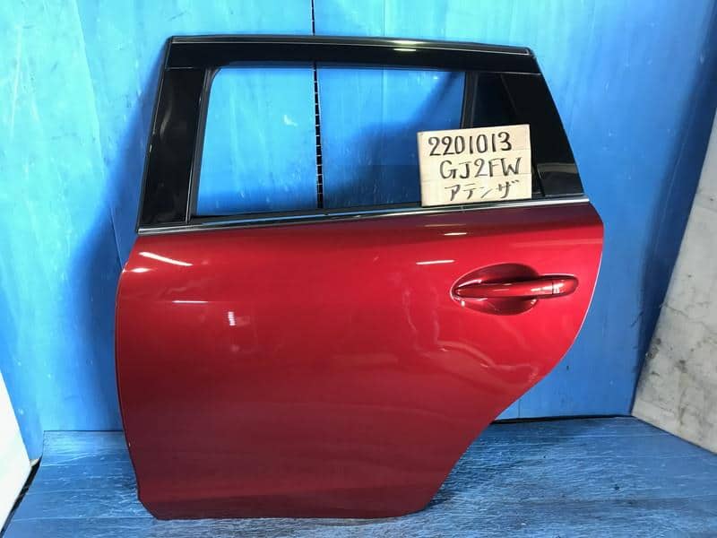 Rear Left Door Assembly MAZDA Atenza 2017 LDA-GJ2FW GHY07302XD — photo 1