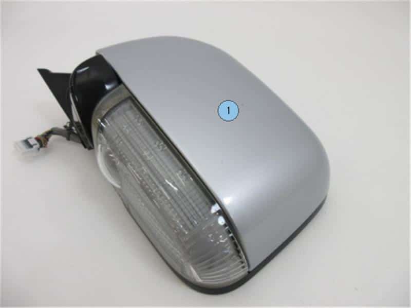 Left Side Door Mirror MITSUBISHI Delica D5 2013 LDA-CV1W — photo 2