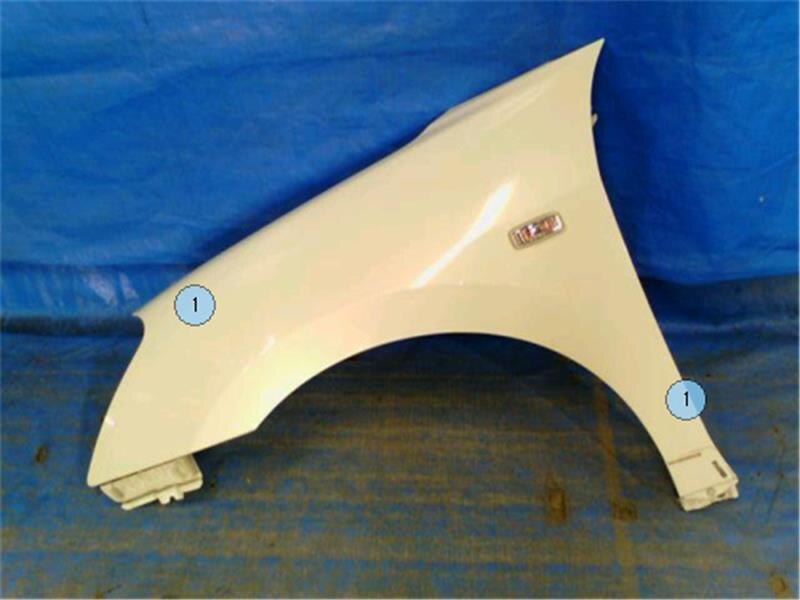 Left Fender Panel NISSAN Bluebird Sylphy 2011 DBA-KG11 — photo 1
