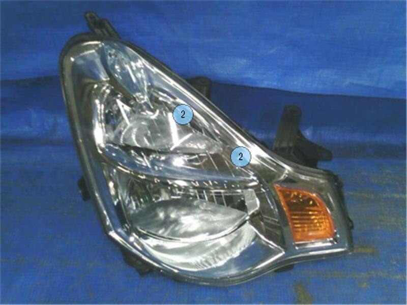 Right Headlight NISSAN Bluebird Sylphy 2011 DBA-KG11 — photo 1