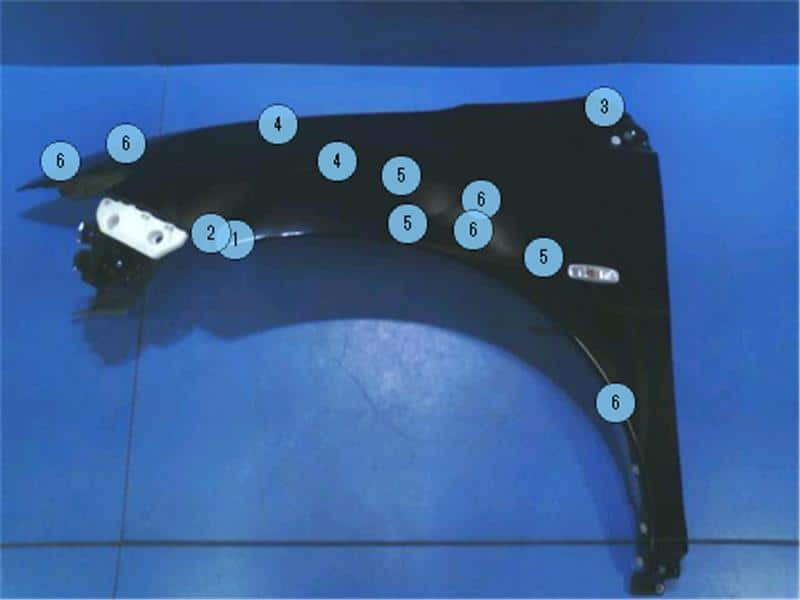Left Fender Panel NISSAN Murano 2012 CBA-TNZ51 — photo 1