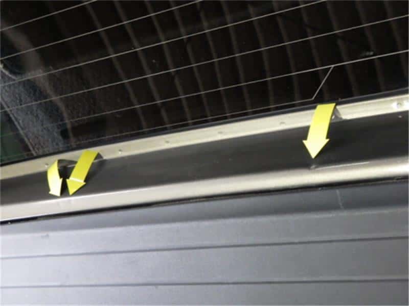 Back Door Assembly HONDA Mobilio Spike 2006 DBA-GK1 — photo 6