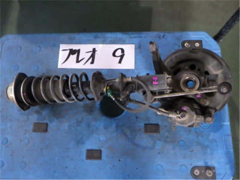 Front Right Strut Assembly Knuckle Hub Set SUBARU Pleo 1999 GF-RA1 — photo 2