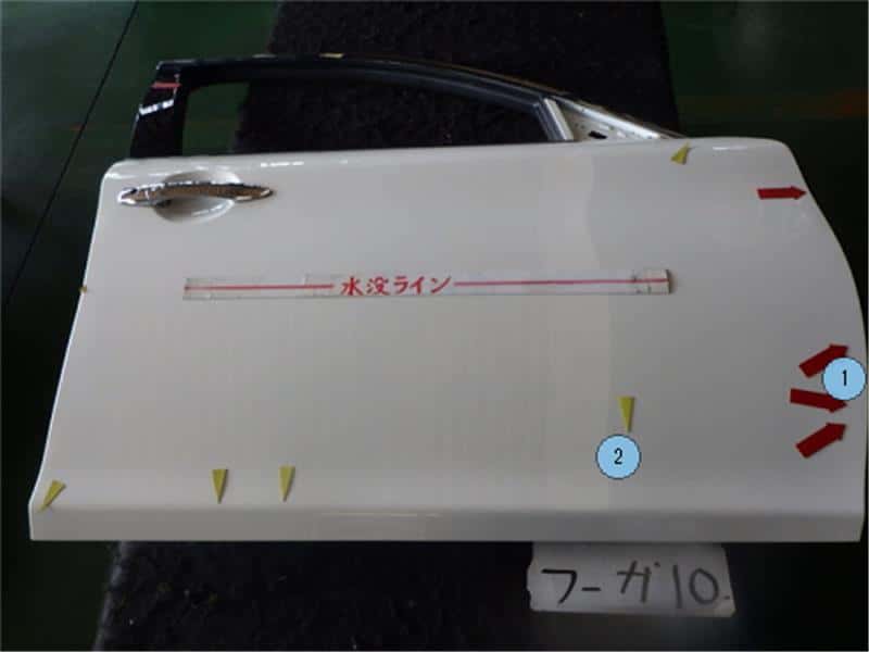 Front Right Door Assembly NISSAN Fuga 2011 DBA-KY51 — photo 1