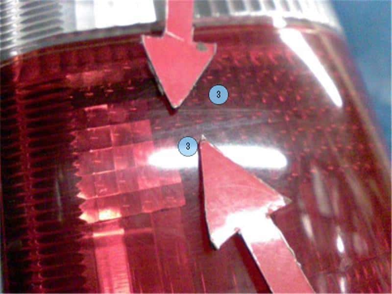 Left Tail Light TOYOTA Comfort 2013 DBA-TSS10 8156043011 — photo 4