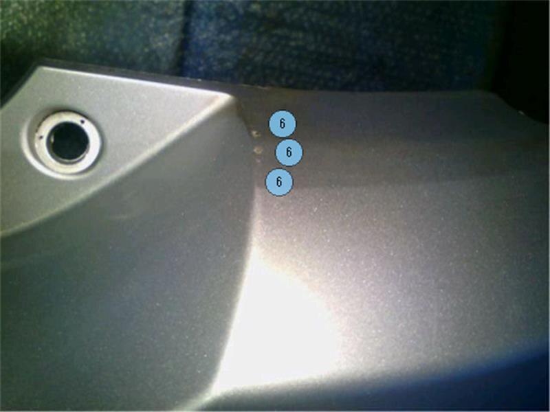Rear Bumper Assembly TOYOTA Prius 2005 DAA-NHW20 — photo 6