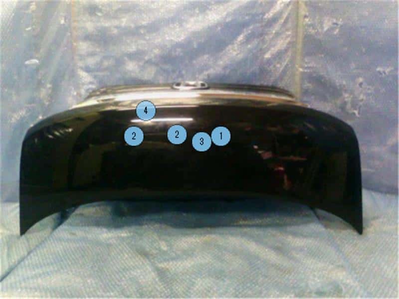 Bonnet Hood HONDA N BOX 2014 DBA-JF1 — photo 3