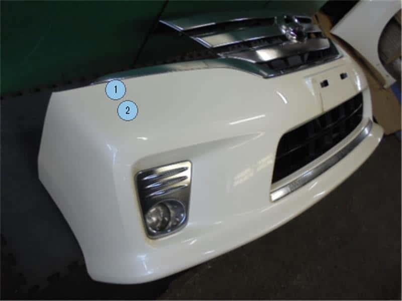 Front Bumper NISSAN Serena 2012 DAA-HFC26 — photo 2