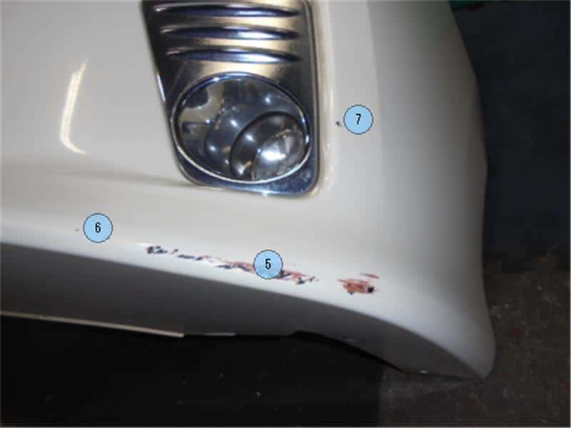 Front Bumper NISSAN Serena 2012 DAA-HFC26 — photo 4