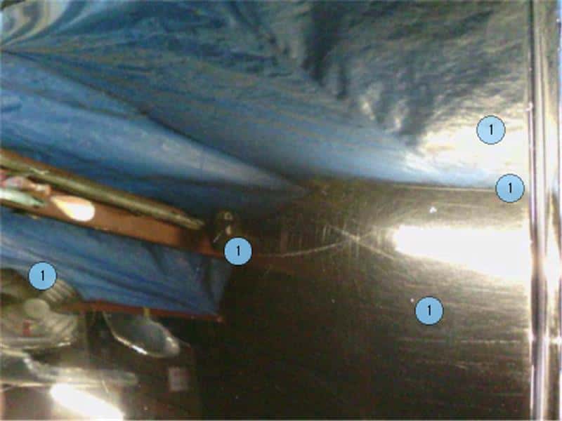 Rear Right Door Assembly HONDA Jade 2015 DAA-FR4 — photo 2