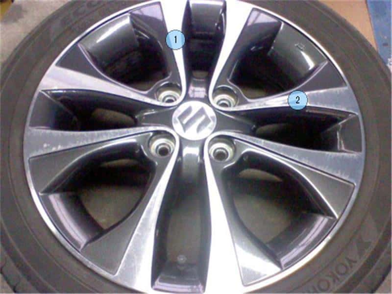 Tire&Wheel Assembly SUZUKI Wagon R 2013 DBA-MH34S 4321072M51ZMS — photo 2