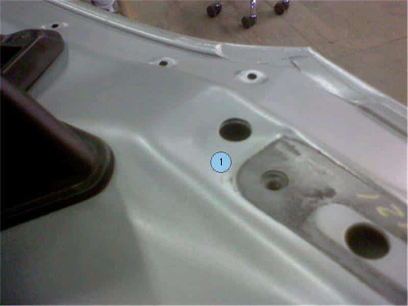 Bonnet Hood HONDA Shuttle 2013 DAA-GP2 — photo 3