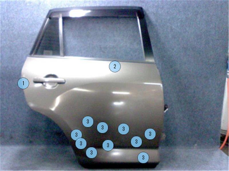Rear Right Door Assembly TOYOTA RAV4 2010 DBA-ACA31 — photo 1
