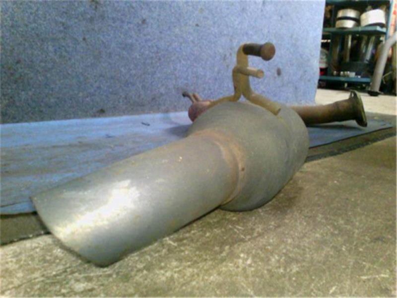 Rear Muffler TOYOTA RAV4 2010 DBA-ACA31 — photo 4