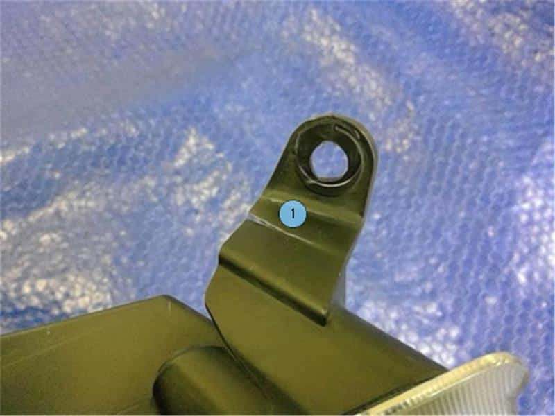 Right Side Marker Light NISSAN JUKE 2015 CBA-NF15 — photo 2