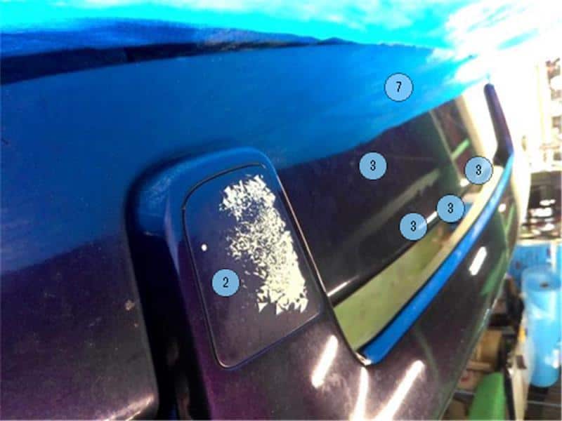 Back Door Assembly SUBARU Stella 2007 ABA-RN2 60809KJ0009P — photo 2