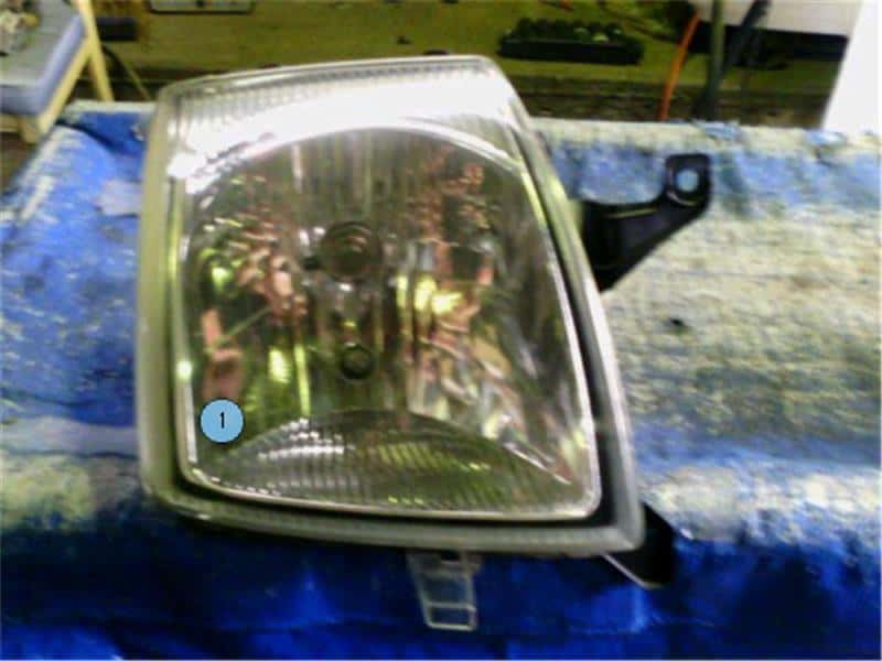 Right Headlight SUZUKI Alto 2008 DBA-HA24S 3512072J20 — photo 1