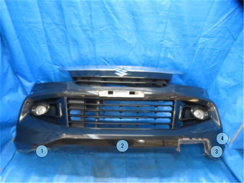 Front Bumper SUZUKI Solio 2013 DBA-MA15S 7171154M51ZJ3 — photo 1