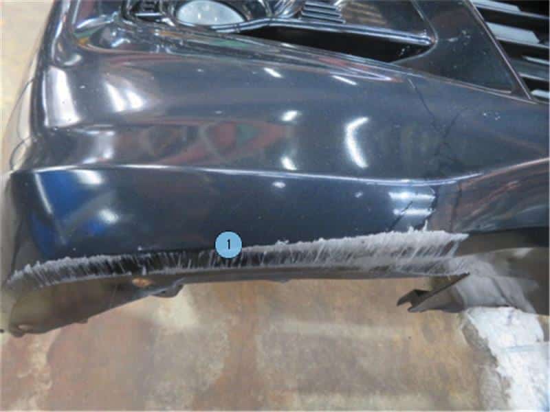 Front Bumper SUZUKI Solio 2013 DBA-MA15S 7171154M51ZJ3 — photo 4