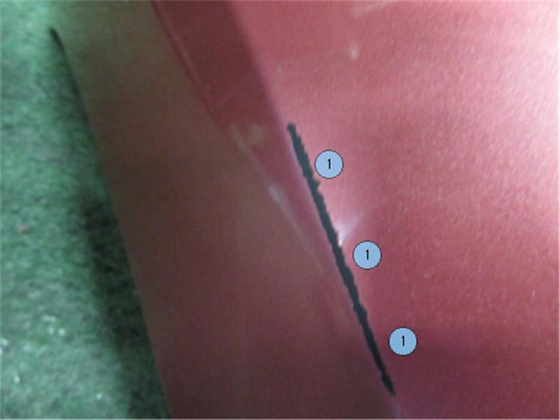 Front Bumper TOYOTA Passo 2004 DBA-KGC10 — photo 3
