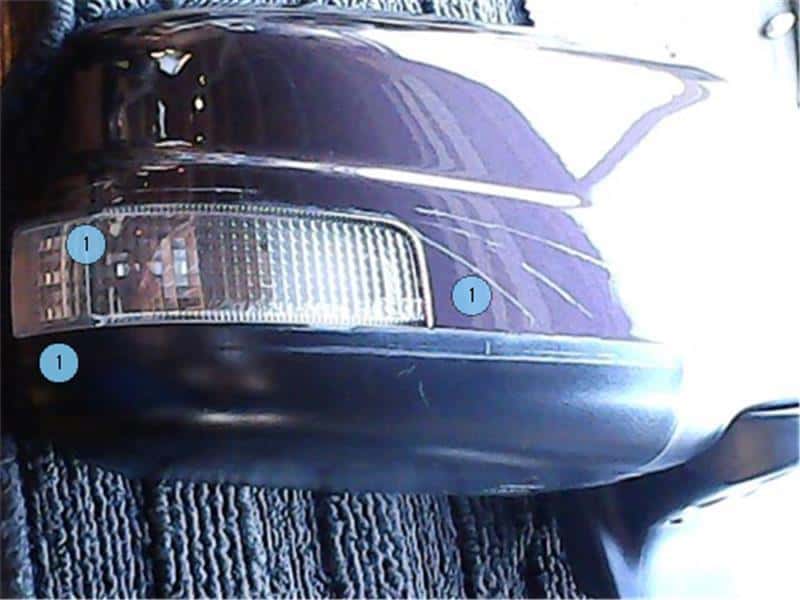 Right Side Door Mirror NISSAN Serena 2011 DBA-FC26 — photo 2
