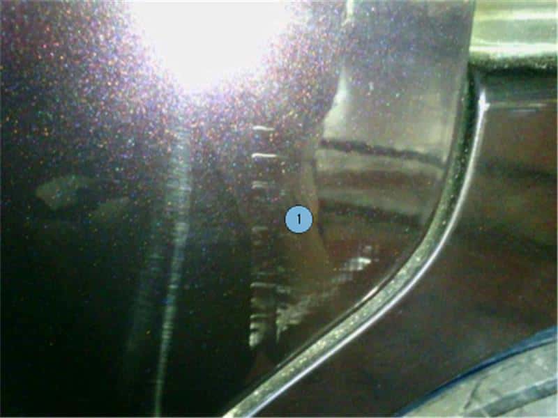 Rear Left Door Assembly SUZUKI Palette 2012 CBA-MK21S 6870182K30 — photo 2