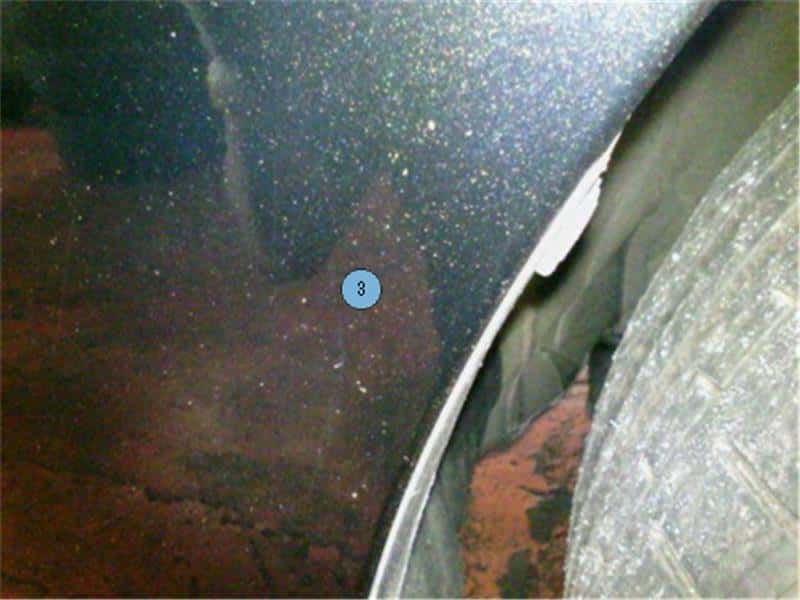 Right Fender Panel MAZDA Atenza 2013 LDA-GJ2FW GHP952111A — photo 4