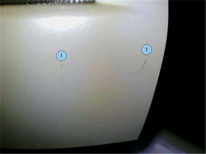 Left Side Door Mirror HONDA N BOX 2013 DBA-JF1 — photo 2